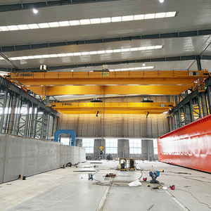 Grúa EOT de 50 Toneladas Personalizada con Control de Cabina, Doble Velocidad y Pinza Electromagnética - Product Image 4