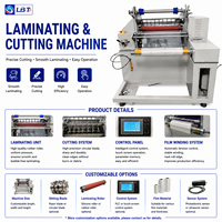 Machine de laminage et de découpe de films, découpeuse de films protecteurs en rouleaux, installation sur site à l'étranger disponible