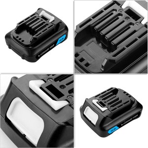Batterie au lithium de remplacement BL1020 10,8 V 12 V 1,5 Ah 2,5 Ah 3,0 Ah 4 Ah 5 Ah pour outils sans fil <span class=keywords><strong>Makita</strong></span> 10,8 V 12 V CXT - Product Image 4