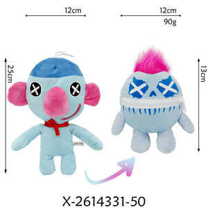 Peluche de Payaso Monstruo Lily Bear con Relleno de Algodón PP, Material de Peluche Suave, Alivio del Estrés, Decoración del Hogar, Regalo (31cm-50cm) - Product Image 2