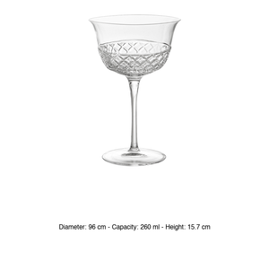 Vaso Fizz 26 cl Roma 1960 15.7 Ø 9.6 cm Luigi Bormioli - Product Image 3