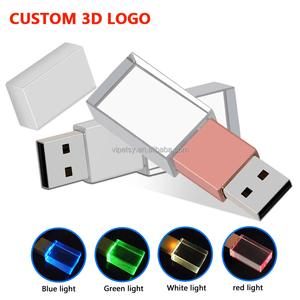 2026 Wholesale Creative Luminous Pendrive Ultra Gift USB 2.0 64GB Type-C OTG 4in1 Chiavetta USB <strong>Stick</strong> Cles Drive Logo - Product Image 5