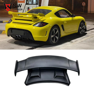 Nuevo Alerón Trasero de Fibra de Carbono para Porsche <span class=keywords><strong>Cayman</strong></span> 987 2005-2012, Alerón para Maletero, Kit de Carrocería, Accesorios Exteriores para Automóviles - Product Image 1