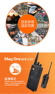Per vertice Magone EVX C31 IP54 Vox digitale analogico a doppio uso interfono Evx-C31 portatile Walkie Talkie Radio bidirezionale - Product Image 6