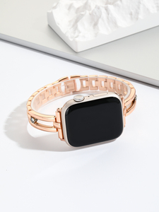 Mode pour femme remplacement réglable <span class=keywords><strong>bracelet</strong></span> en acier inoxydable de luxe pour <span class=keywords><strong>Apple</strong></span> <span class=keywords><strong>Watch</strong></span> 38/40/41/42/44/45/49MM <span class=keywords><strong>Bracelet</strong></span> de montre - Product Image 6