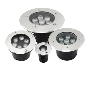 Outdoor IP66 Waterproof Aluminum Material LED Recessed Inground Light Driveway Deck Garden <b>Floor</b> Landscape Underground <b>Uplight</b> - Product Image 1