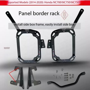 Compatible avec les barres de protection <span class=keywords><strong>Honda</strong></span> NC750X/S, les protections anti-chute <span class=keywords><strong>700X</strong></span>/S, les protège-mains pour porte-bagages arrière, la modification de la grille de radiateur. - Product Image 5