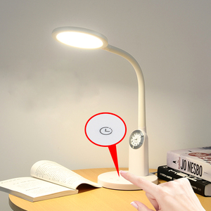 Tốt nhất bán cao cấp thạch anh Đồng hồ đèn cho văn phòng nghiên cứu đơn giản Máy tính để bàn ánh sáng môi trường xung quanh với uốn cong hẹn giờ phá vỡ bảo vệ mắt - Product Image 2