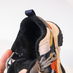 <span class=keywords><strong>Zapatillas</strong></span> de baloncesto para niños, niñas y hombres, nueva marca para exteriores, antideslizantes, de cuero genuino, cierre de bucle superior, <span class=keywords><strong>zapatillas</strong></span> de invierno - Product Image 5