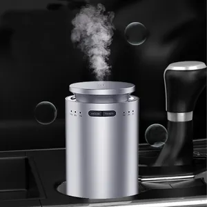 Car Aromatherapy Portable Pure Metal Electric Aroma Diffuser Aromatherapy Air Waterless Scent Essential Oil Diffuser Machine