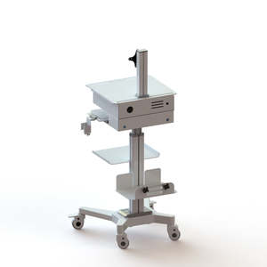 NBRIDGE مستشفى الكمبيوتر الطبية عربة المتداول عربة الوقوف تعديل الارتفاع محطة العمل ل ECG لبيئة العمل الطبية - Product Image 4