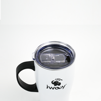Tasses à café isothermes en acier inoxydable 304 à double paroi de 16 oz, écologiques, avec couvercle à pression, idéales pour les cadeaux d'affaires – Vente chaude