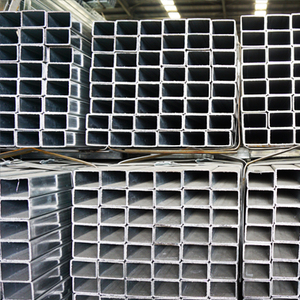 Perfiles de acero de tubo de metal de hierro para estructura Tubo galvanizado Sección hueca <span class=keywords><strong>rectangular</strong></span> Tubo de acero al carbono Erw - Product Image 6