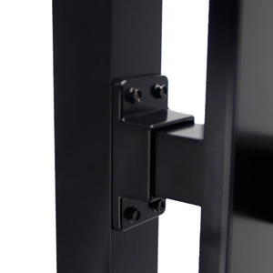 Vente directe d'usine clôture <span class=keywords><strong>à</strong></span> lame en aluminium fendue avec poteaux panneaux de clôture en fer imperméables - Product Image 6