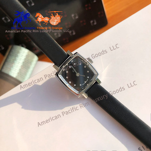 Montres à quartz en acier inoxydable avec cristal saphir rectangulaire, série mignonne de qualité 5A, petites, exquises et modernes, exclusives pour femmes - Product Image 1