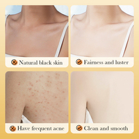 SADOER Lotion de Bain Naturelle Végane Hydratante Parfumée au Parfum d'Orange avec Extrait d'Orange Effet Blanchissant Gel Douche en Gros