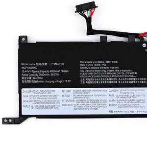 Nouvelle batterie d'ordinateur portable d'origine L19M4PC0 15.44V 60Wh pour Lenovo Legion 5P-15IMH05 5i <span class=keywords><strong>15ARH05</strong></span> 15IMH05 Y550-14 L19C4PC0 - Product Image 2