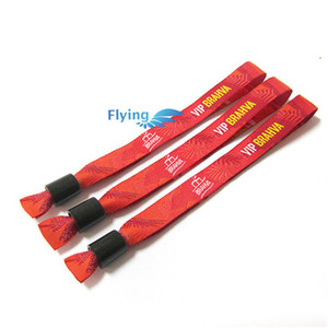 Prodotti promozionali evento tessuto fasce di polso di usa e getta braccialetti rfid con la clip - Product Image 4