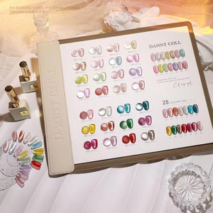 Vernis à ongles gel effet œil de chat super flash avec lampe UV LED, gel magnétique à retirer par trempage, gel à ongles pailleté pour kit de manucure en salon - Product Image 3