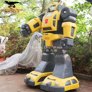 Aire de jeux Décoratif Grandeur nature Animatornic <span class=keywords><strong>Robot</strong></span> Transformateurs Statue - Product Image 4