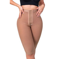 Pantalon gainant naturel longueur genou pour femme, effet liftant cuisses et fesses, post-liposuccion et post-opératoire