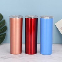 Gobelet isotherme de voyage à double paroi de 20 oz avec couvercle, logo personnalisé, en acier inoxydable, écologique, tasse à café isotherme sous vide