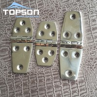 Nouvelles pièces et accessoires marins Topson, charnière de porte en acier inoxydable 316 poli miroir pour pont de bateau marin