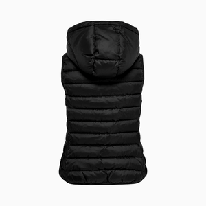 Chaqueta acolchada sin mangas para mujer, abrigo informal con Capucha ajustable y cremallera sólida, ropa Oem Odm al por mayor personalizada para mujer de oficina - Product Image 2