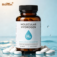 Comprimés d'eau hydrogénée à marque privée OEM, supplément moléculaire H2, formule au magnésium, antioxydant, santé cérébrale, complément alimentaire