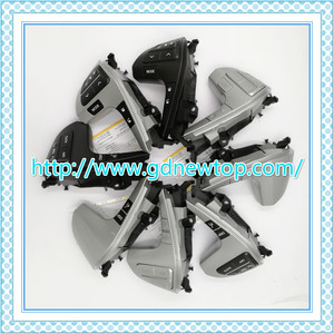 Commutateurs de volant Toyota pour Camry Hilux Fortuner 2006-2015, pièces de rechange neuves en ABS argenté - Product Image 3