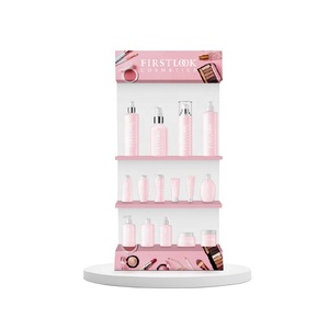 Creativity Retail Counter Top Cosmetics Display Rack Acrylic Free Design