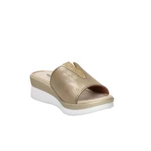 Sandales compensées pour femme Valleverde Bronze Talon de 36,4 cm Confortables pour l'été - Product Image 4