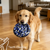 Disque volant pour chien en mousse EVA écologique de 21 cm, jouet à mâcher bidirectionnel, indestructible, anti-ennui, tendance, populaire, vente en gros usine