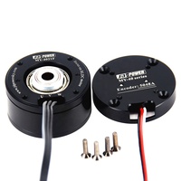 Moteur servo DC sans balais à arbre creux plat de haute qualité JD-power MYH-4021F pour bras de robot industriel électrique, 12 V avec encodeur