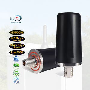 Antena de Banda Ultra Ancha para Todas las Redes, 5dBi, 698-6000MHz, Omnidireccional, Cubre GSM, 3G, <span class=keywords><strong>4G</strong></span>, 5G, Exterior, Impermeable, con Conector N Hembra - Product Image 1