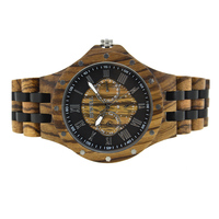 Reloj de Madera Bewell para Hombre, Proveedor de Compras en Línea de Alibaba, Reloj de Pulsera con Logotipo Personalizado, Marca de Relojes, Relogio Masculino