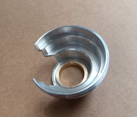 Mecanizado CNC de Precisión en Metal, Materiales de Cobre y Acero Inoxidable, Pulido de Acero Inoxidable, Interfaces para Lentes de Cámaras Industriales
