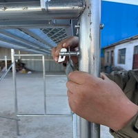 Échafaudage mobile à capacité de charge stable, galvanisé à chaud, anti-corrosion, facile à assembler, échafaudage de construction mobile