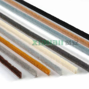 Groothandel schuifdeur afdichtingen waterdicht en geluidsdicht geprofileerde weerstrip aluminium raam afdichting - Product Image 2