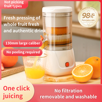 Bestverkopende 2025 Mini Koude Pers Juicer Machine Draagbare Fruitpulp Scheiden Sinaasappelpers Machine Groentepers