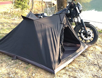 Tente de camping pour moto sans poteaux, légère, personnalisable OEM, facile à installer, portable, pour le tourisme, la randonnée, le pique-nique