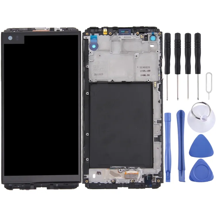 AMOLED Mobile Phone LCDsfor LG V20 VH99 LCD Display Digitizer Touch Screen With Frame Assembly Replacement Parts