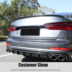 Spoiler Posteriore in Fibra di Carbonio di Alta Qualità per Audi <span class=keywords><strong>A6</strong></span> C8 S6 Sline Sedan 2019-2024 - Product Image 4