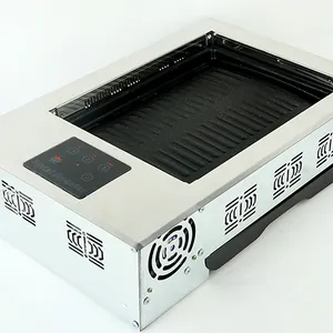 Factory Directly Commercial electric square korean Electric barbeque grill for Restaurant