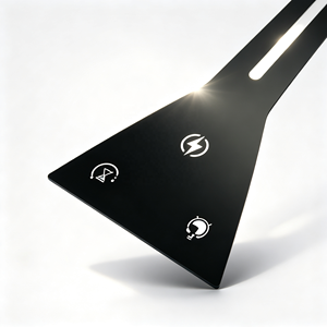 Autocollant décoratif personnalisé pour panneau de commande avec revêtement graphique, plaque frontale en PET, étiquette autocollante électronique - Product Image 2