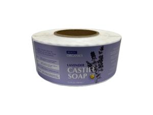 Étiquette adhésive synthétique PET à prix d'usine, autocollante, imperméable, résistante à l'huile, pour emballage <span class=keywords><strong>de</strong></span> <span class=keywords><strong>savon</strong></span> <span class=keywords><strong>de</strong></span> <span class=keywords><strong>Castille</strong></span> et cosmétiques - Product Image 1