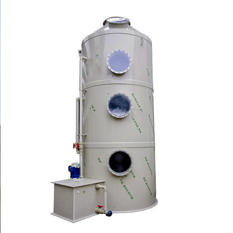 Industrial absorber tower acid fume scrubber spray wet scrubber price