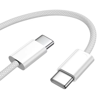 Nouveau câble USB-C vers USB-C pour iPhone 16 Pro Max 1M 2M 60W, câble de charge USB-C pour iPhone 16, câbles de données pour iPad Macbook