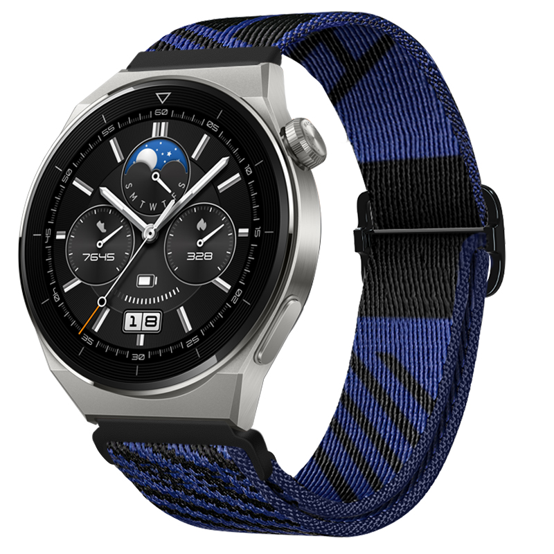 Negro con azul zafiro