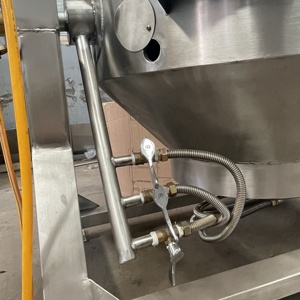 Olla Industrial de Acero Inoxidable con Agitador y Tapa Inclinable de 100L, 200L, 300L, 500L, 600L - Product Image 4
